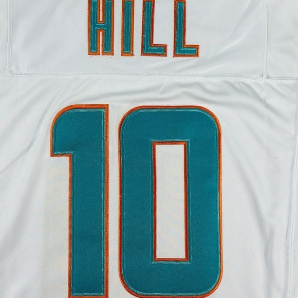 Nike Miami Dolphins Tyreek Hill On Field Alternate Jersey Men's Size XL - Picture 10 of 10